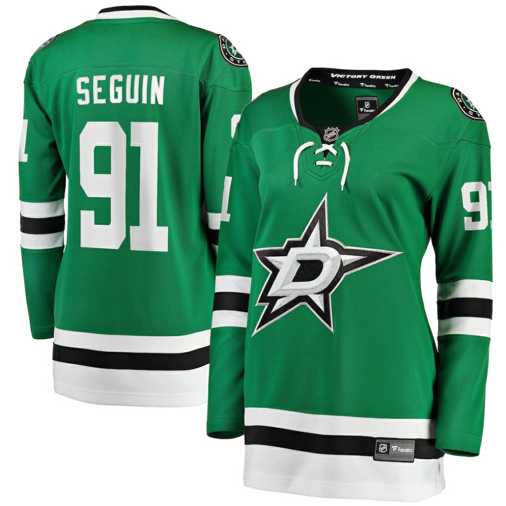 Tyler Seguin Dallas Stars Fanatics Women's Home Breakaway Player Jersey Kelly Green