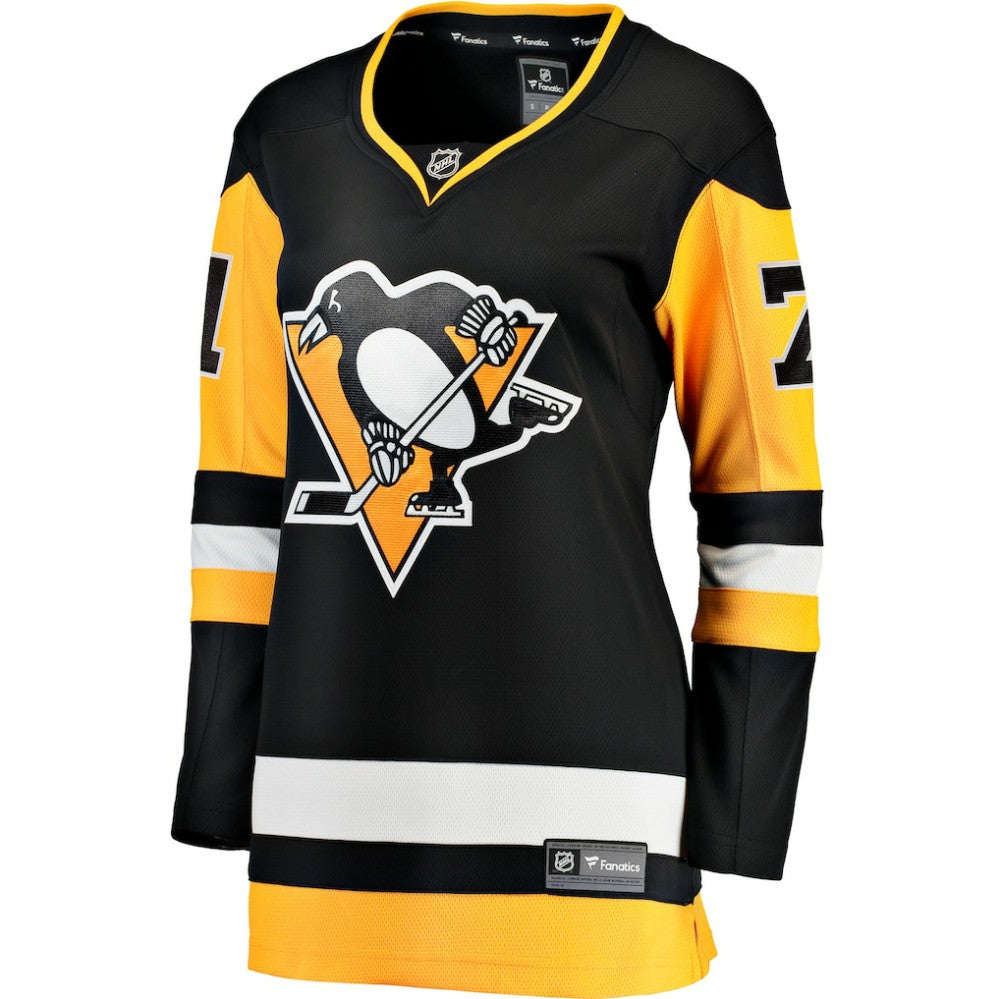 Evgeni Malkin Pittsburgh Penguins Fanatics Women's Home Breakaway Player Jersey Black