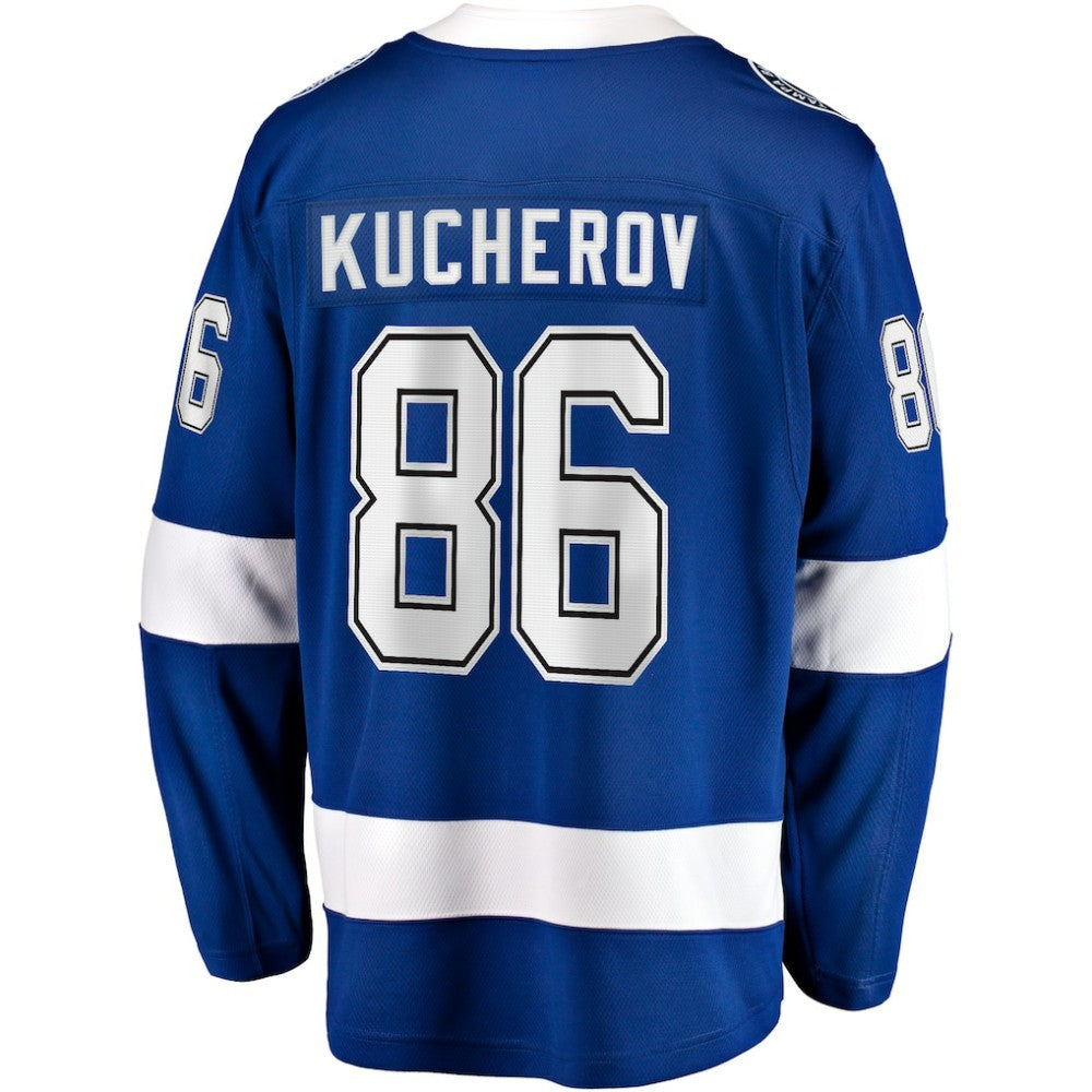 Nikita Kucherov Tampa Bay Lightning Fanatics Home Breakaway Jersey Blue
