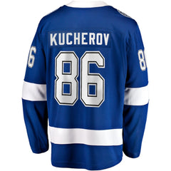 Nikita Kucherov Tampa Bay Lightning Fanatics Home Breakaway Jersey Blue