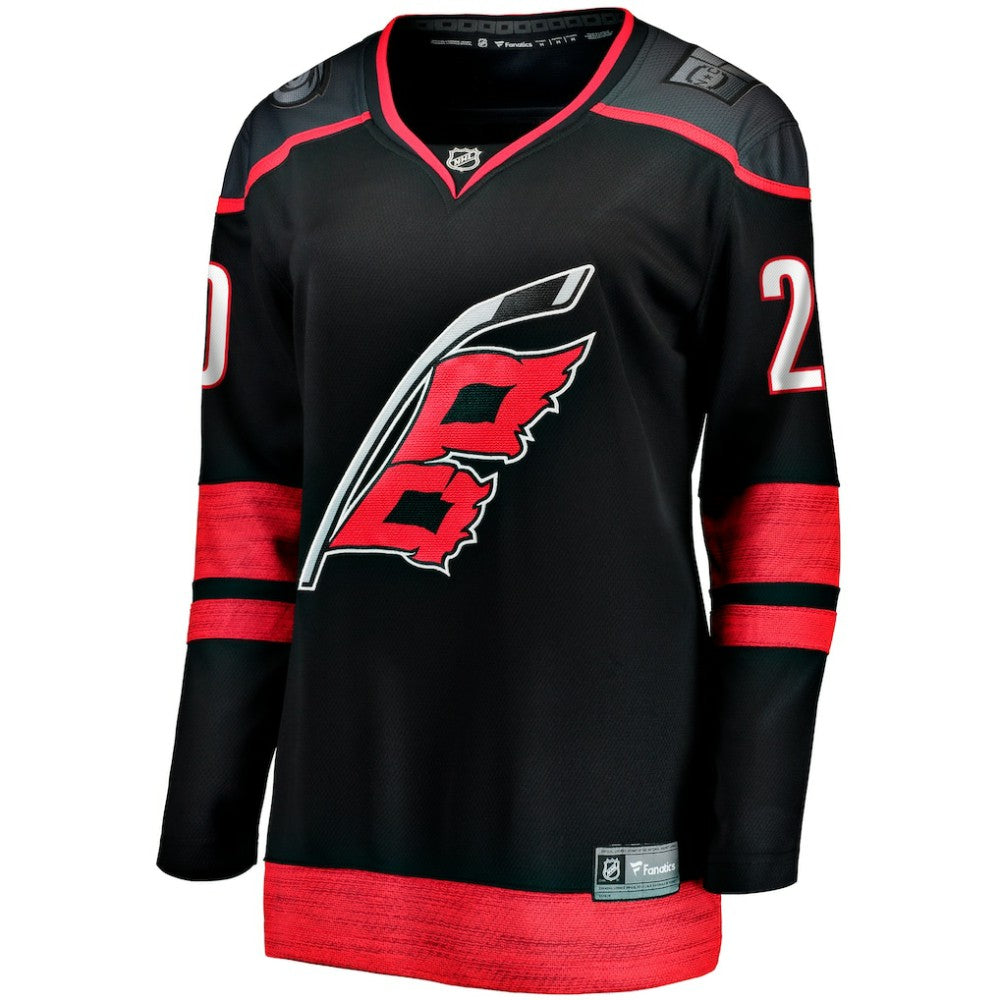 Sebastian Aho Carolina Hurricanes Fanatics Women's Home Breakaway Player Jersey Black