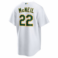 Jeff McNeil Athletics Home Replica Jersey - White | Nike