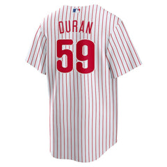 Jhoan Duran Philadelphia Phillies Home Replica Jersey - White | Nike