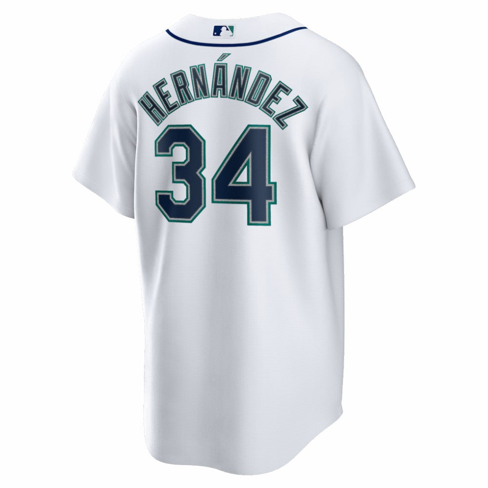 Felix Hernandez Seattle Mariners Home Retired Player Replica Jersey - White | Nike