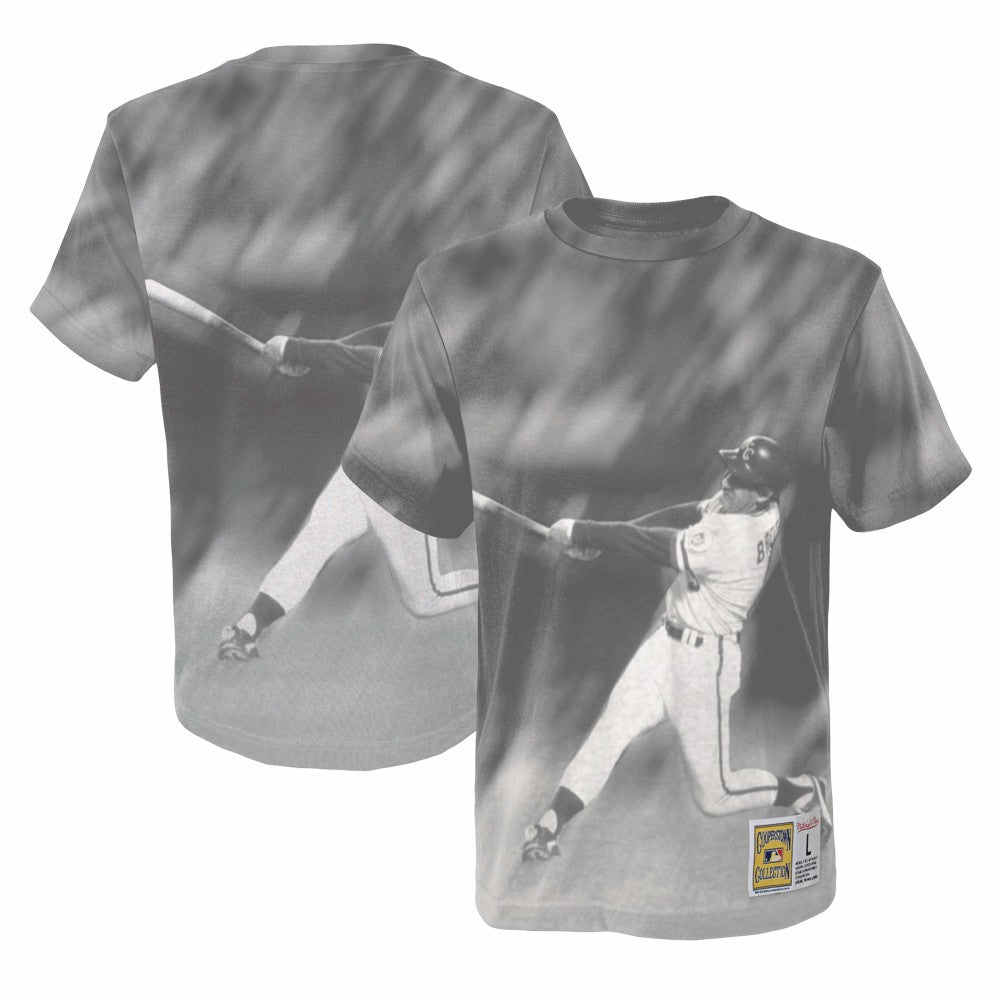 George Brett Kansas City Royals Youth Sublimated Player T-Shirt - White | Mitchell & Ness