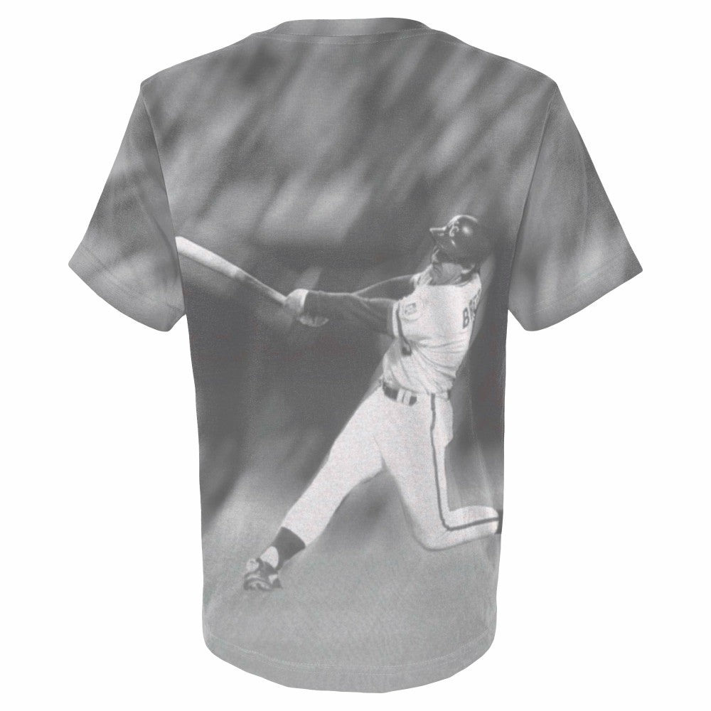 George Brett Kansas City Royals Youth Sublimated Player T-Shirt - White | Mitchell & Ness