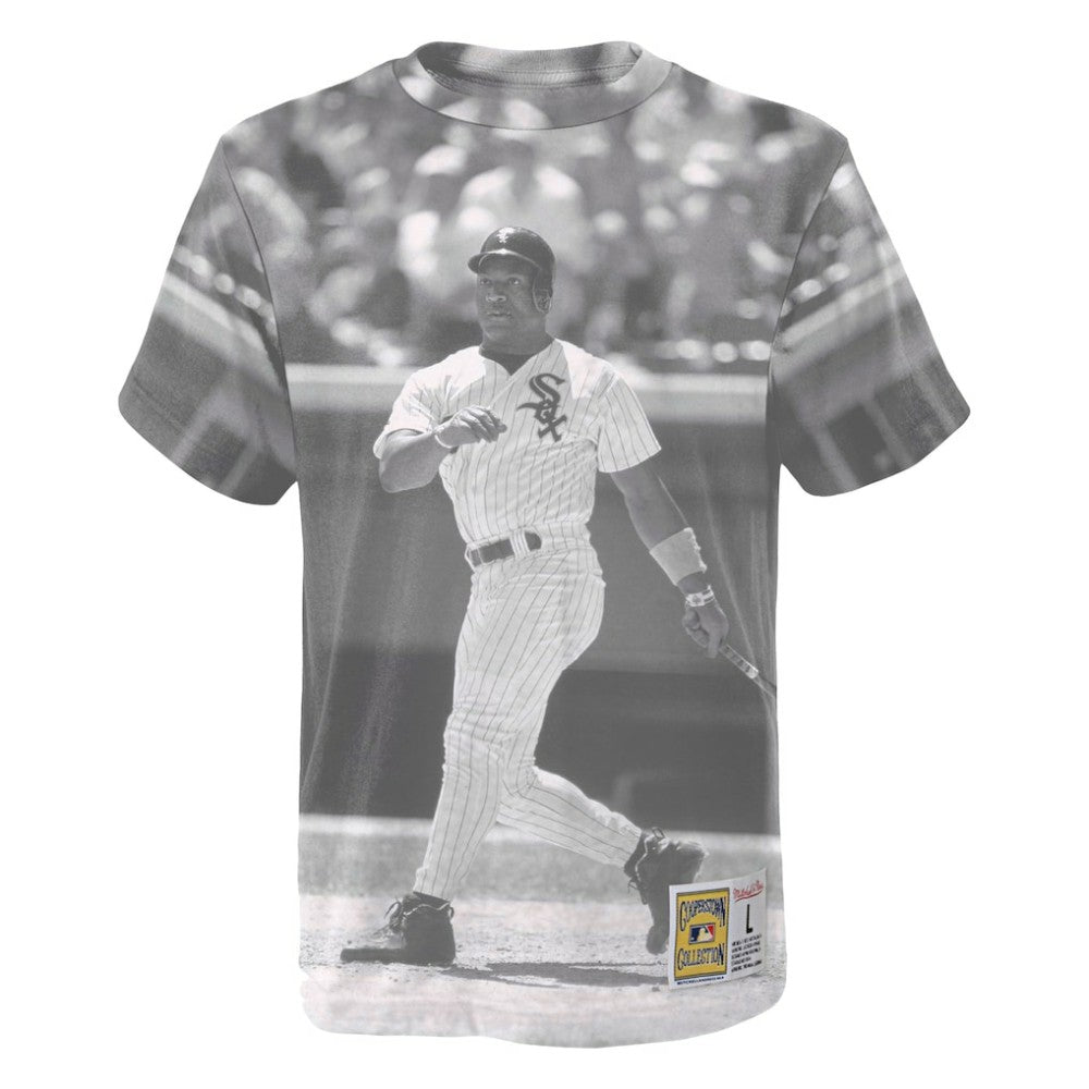 Bo Jackson Chicago White Sox Youth Sublimated Player T-Shirt - White | Mitchell & Ness