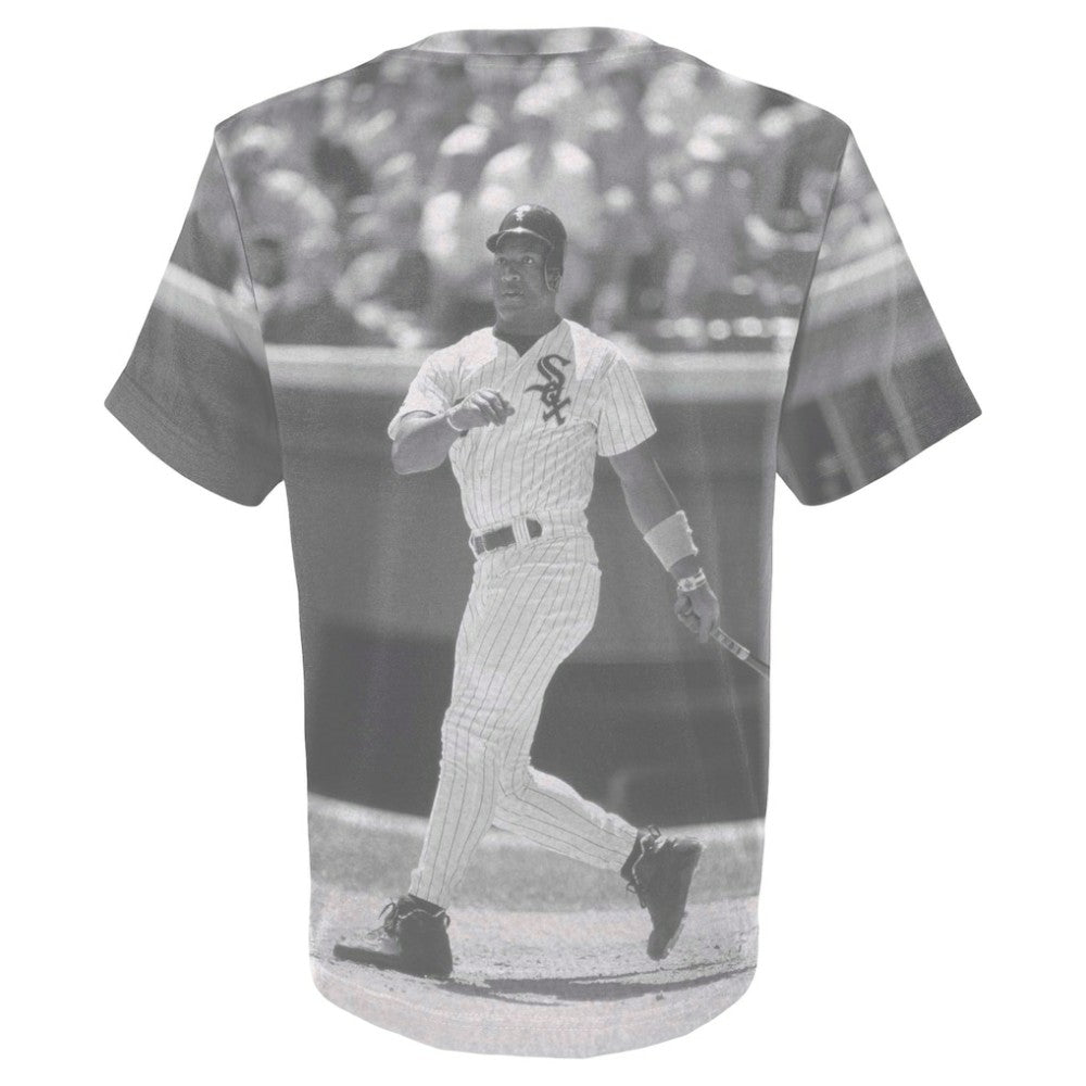 Bo Jackson Chicago White Sox Youth Sublimated Player T-Shirt - White | Mitchell & Ness