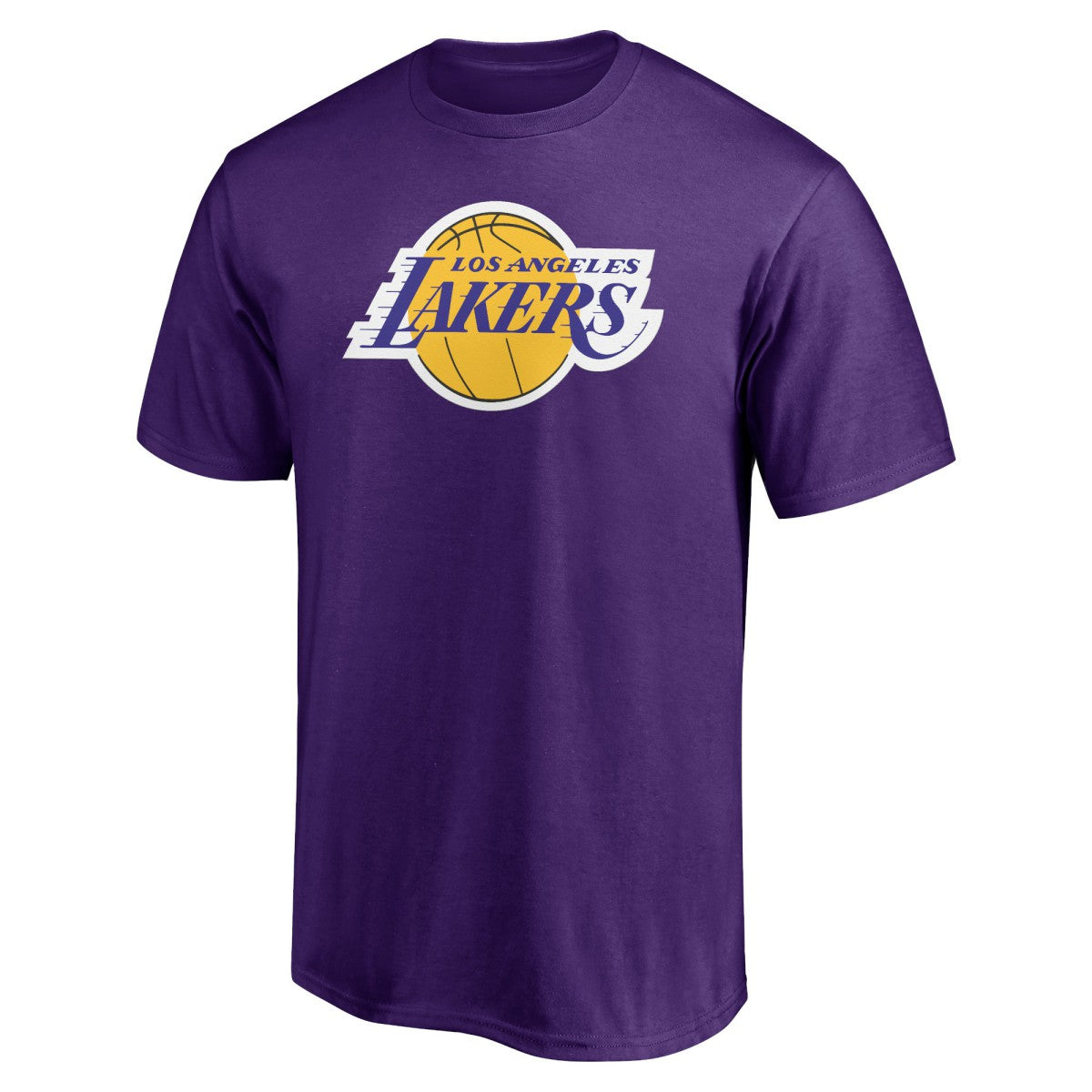 Los Angeles Lakers Primary Logo T-Shirt - Purple on sale