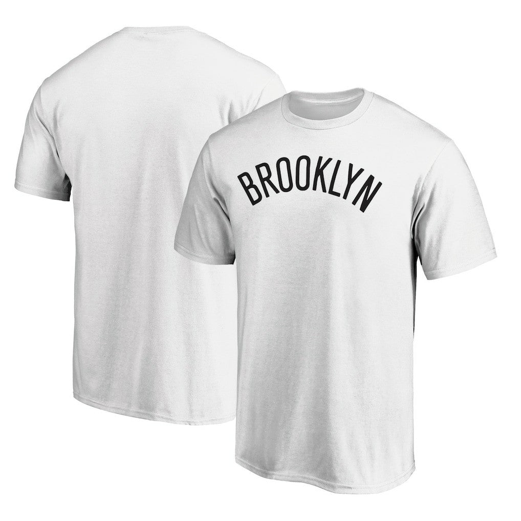 Brooklyn Nets Wordmark Alt T-Shirt - White sale