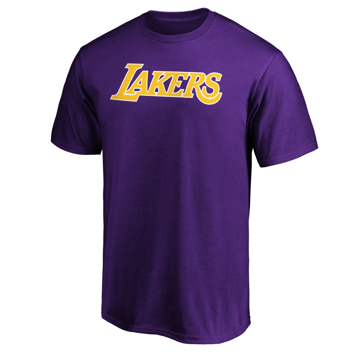 Los Angeles Lakers Wordmark Alt T-Shirt - Purple online