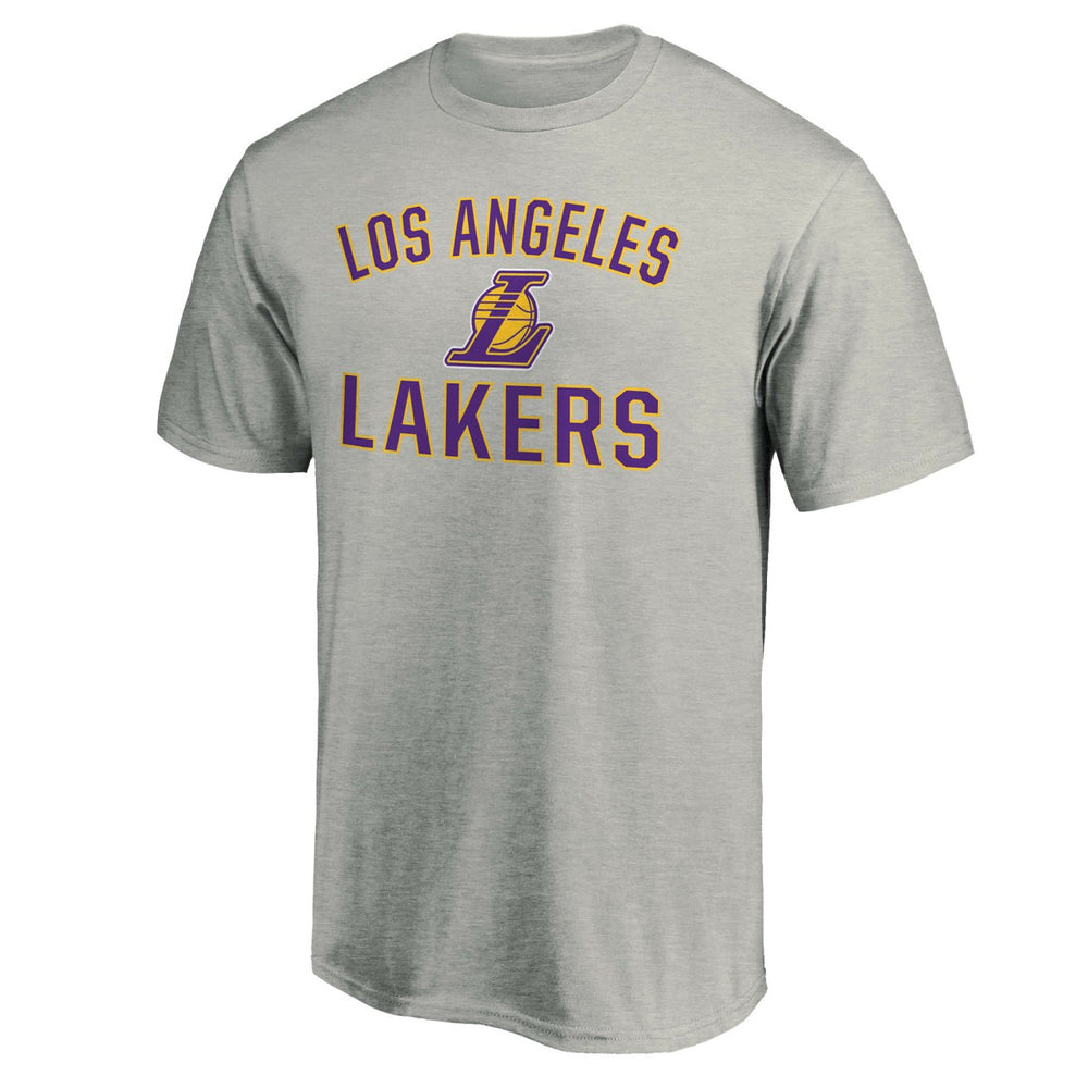 Los Angeles Lakers Victory Arch T-Shirt - Heather Gray sale