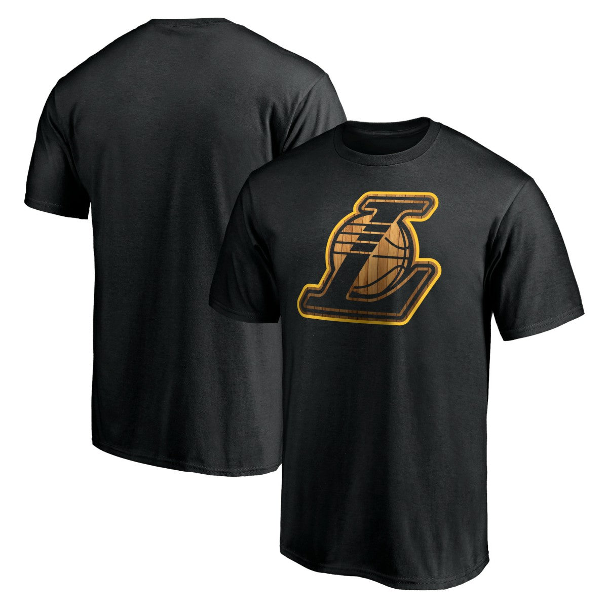 Los Angeles Lakers Hardwood T-Shirt - Black shop