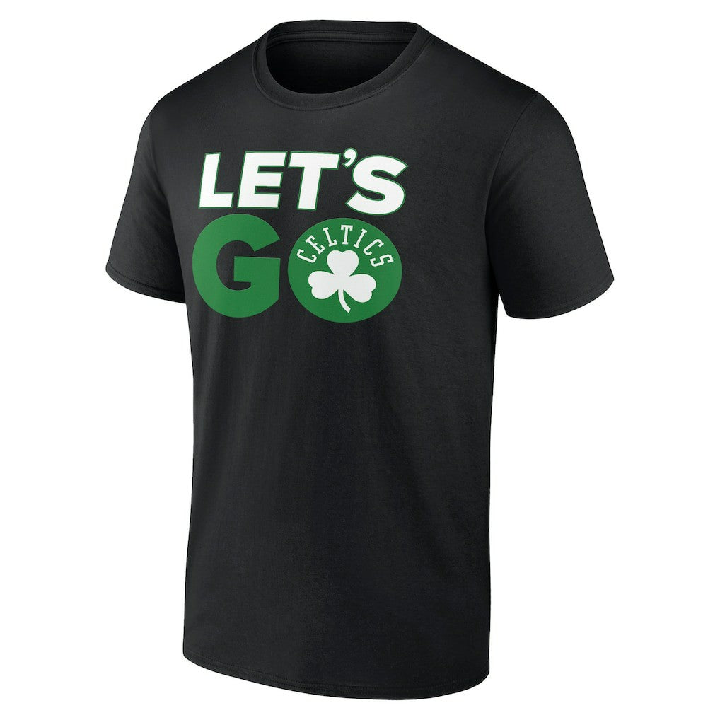 Boston Celtics Hometown Collection Let's Go T-Shirt - Black on sale