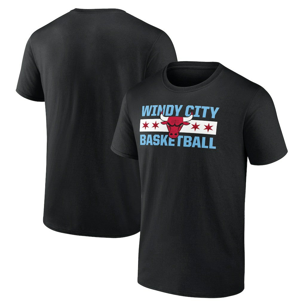 Chicago Bulls Hometown Collection Windy City T-Shirt sale - Black discount