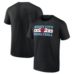 Chicago Bulls Hometown Collection Windy City T-Shirt sale - Black discount