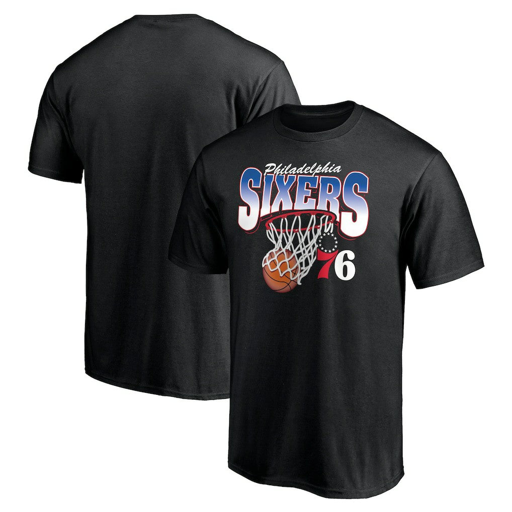 Philadelphia 76ers Balanced Floor T-Shirt - Black sale