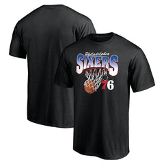Philadelphia 76ers Balanced Floor T-Shirt - Black sale