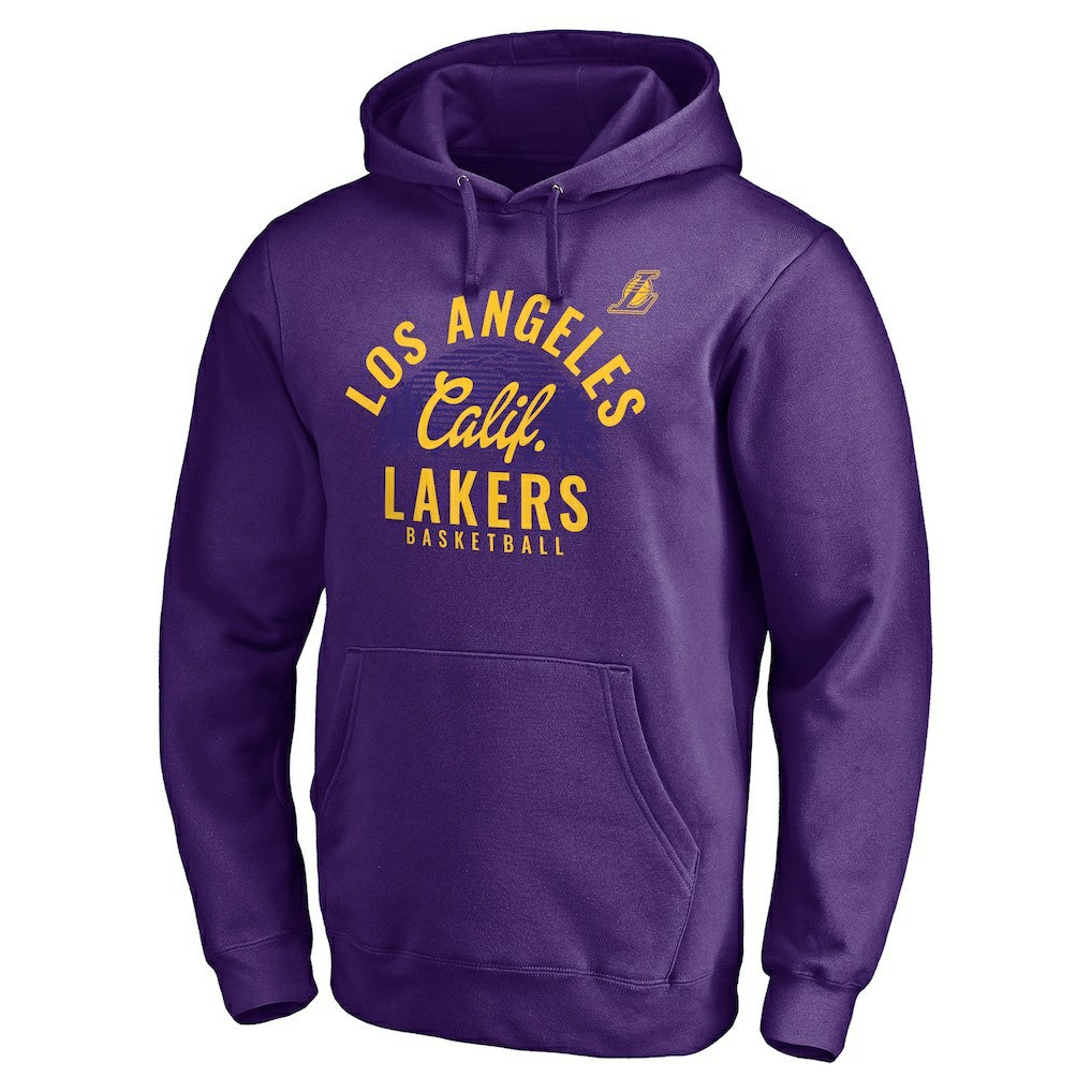 Los Angeles Lakers Hometown Collection Post Up Pullover Hoodie - Purple discount