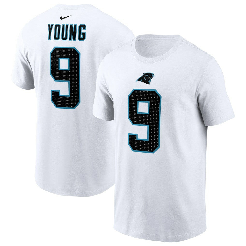 Bryce Young Carolina Panthers Player Name & Number T-Shirt - White | Nike sale