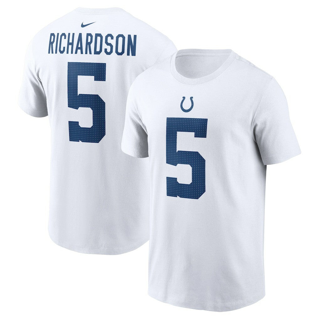 Anthony Richardson Indianapolis Colts Player Name & Number T-Shirt - White | Nike online