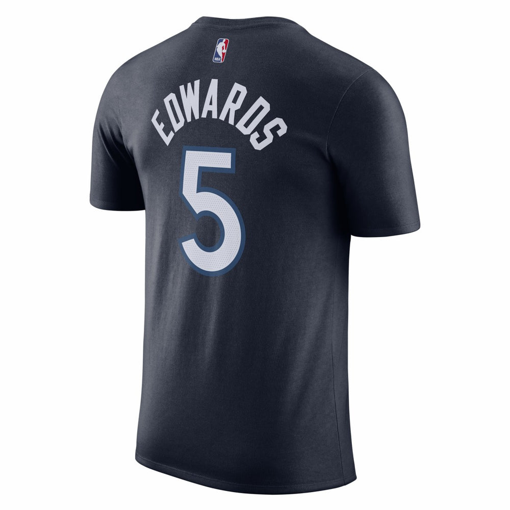 Anthony Edwards Minnesota Timberwolves Icon 2022/23 Name & Number T-Shirt - Navy | Nike outlet