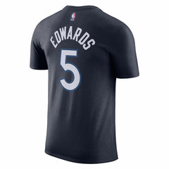 Anthony Edwards Minnesota Timberwolves Icon 2022/23 Name & Number T-Shirt - Navy | Nike outlet