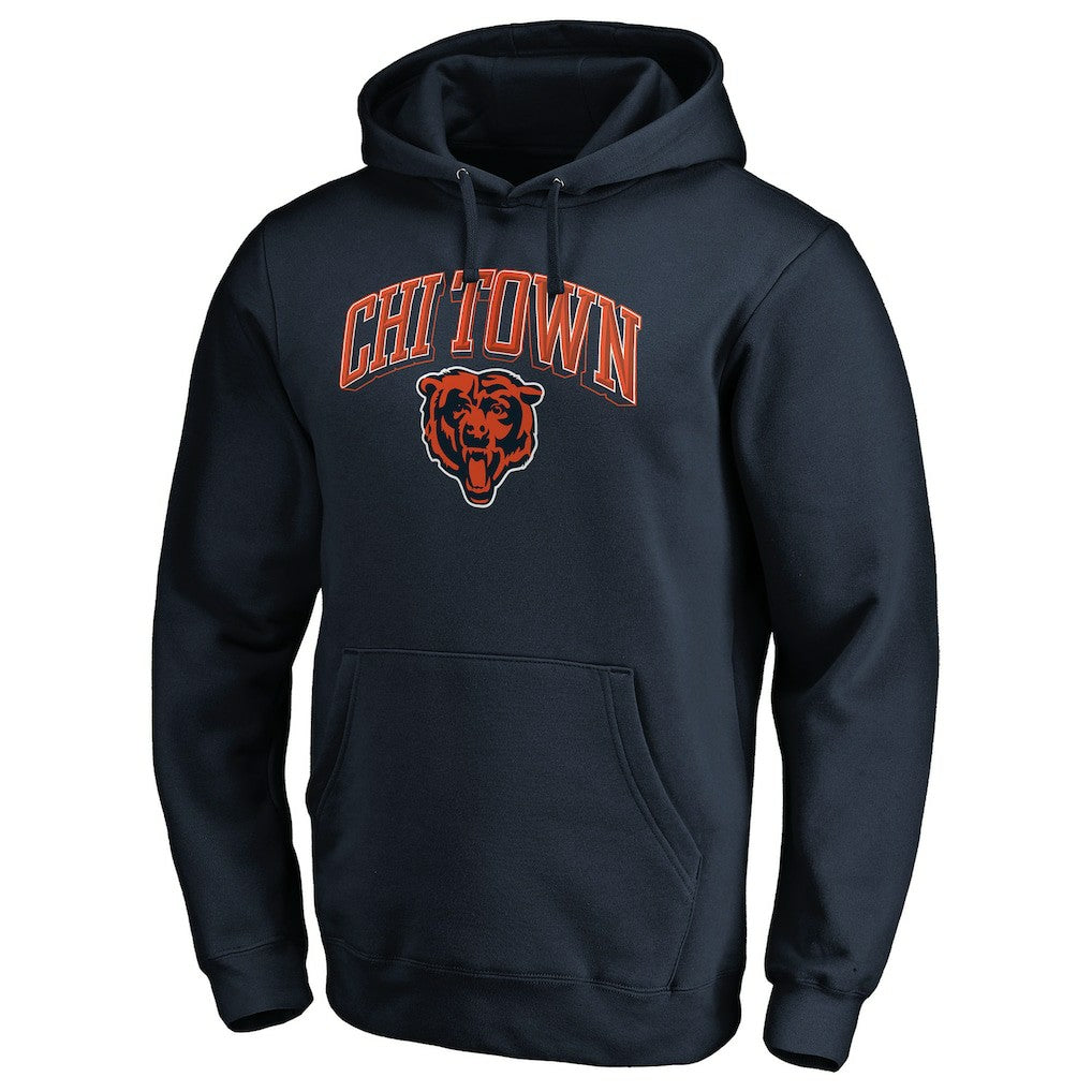 Chicago Bears Hometown Collection Chi Town Pullover Hoodie - Navy sale