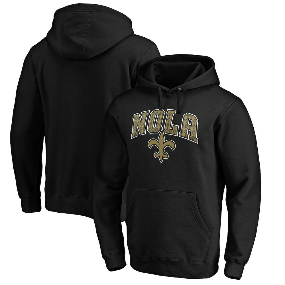 New Orleans Saints Hometown Collection NOLA Pullover Hoodie - Black sale