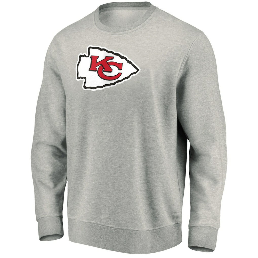 Kansas City Chiefs Pullover Sweatshirt - Gray outlet