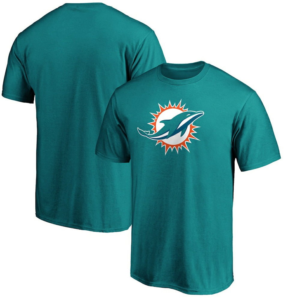 Miami Dolphins Primary Logo T-Shirt - Aqua sale