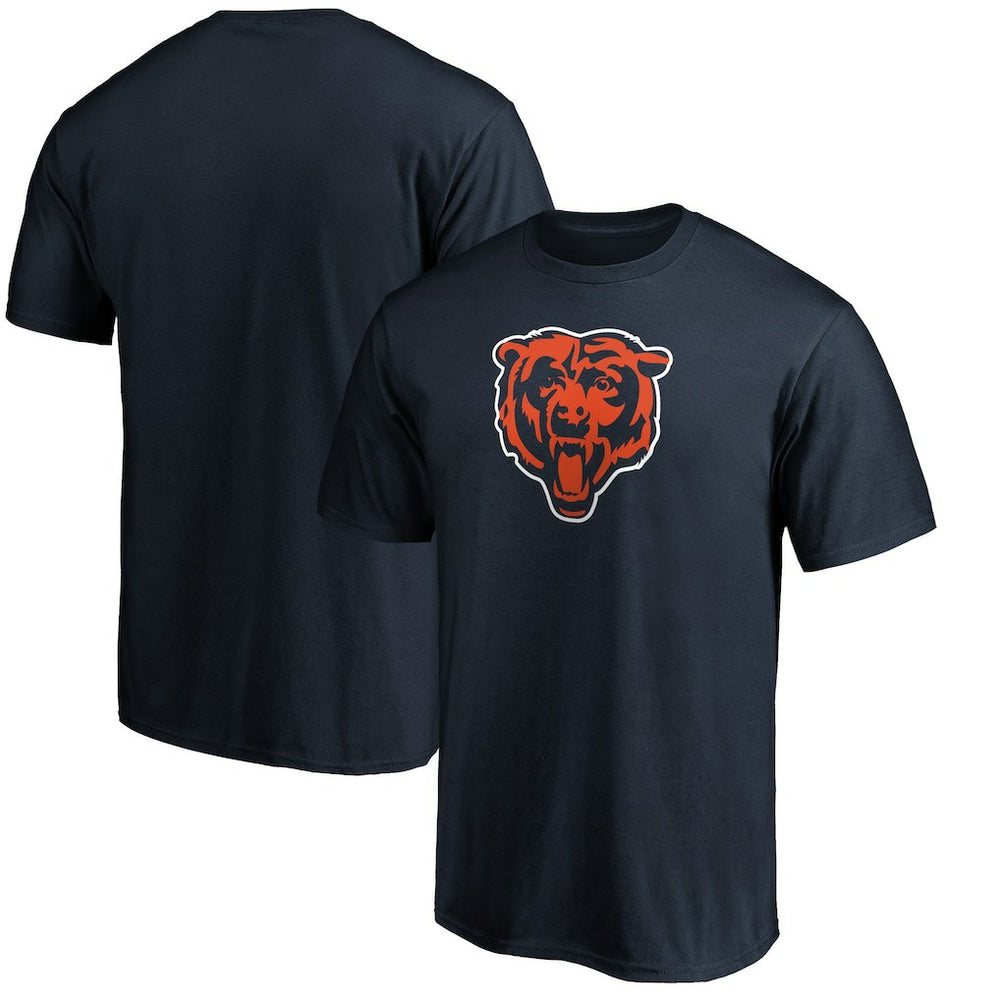 Chicago Bears Primary Logo T-Shirt - Navy sale