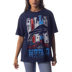Buffalo Bills The Wild Collective Unisex Tour Band T-Shirt - Navy discount