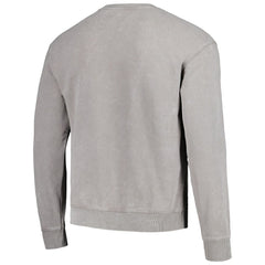 Carolina Panthers The Wild Collective Unisex Distressed Pullover Sweatshirt - Gray discount