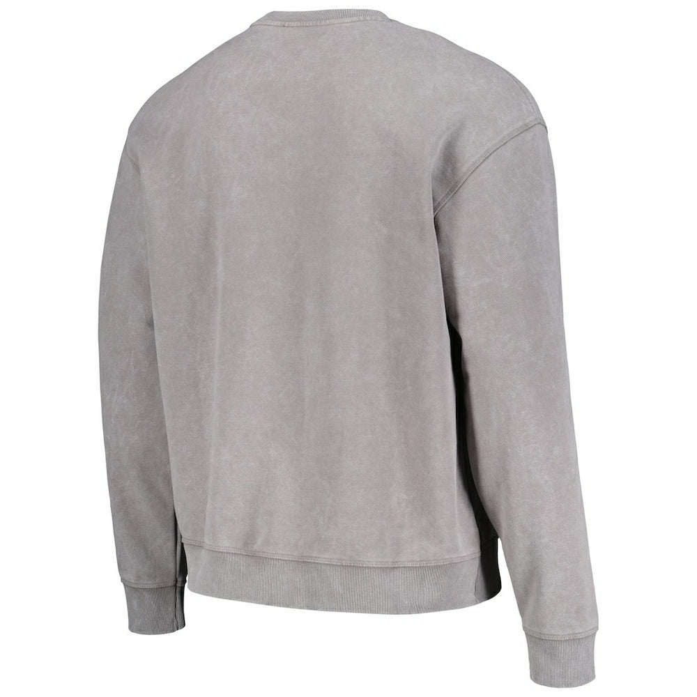 Kansas City Chiefs The Wild Collective Unisex Distressed Pullover Sweatshirt - Gray on sale