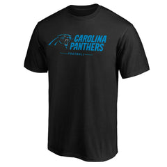 Carolina Panthers Team Lockup T-Shirt - Black for sale