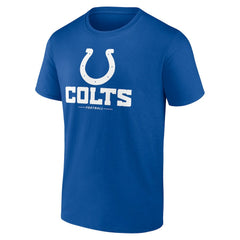 Indianapolis Colts Team Lockup T-Shirt - Royal cheap