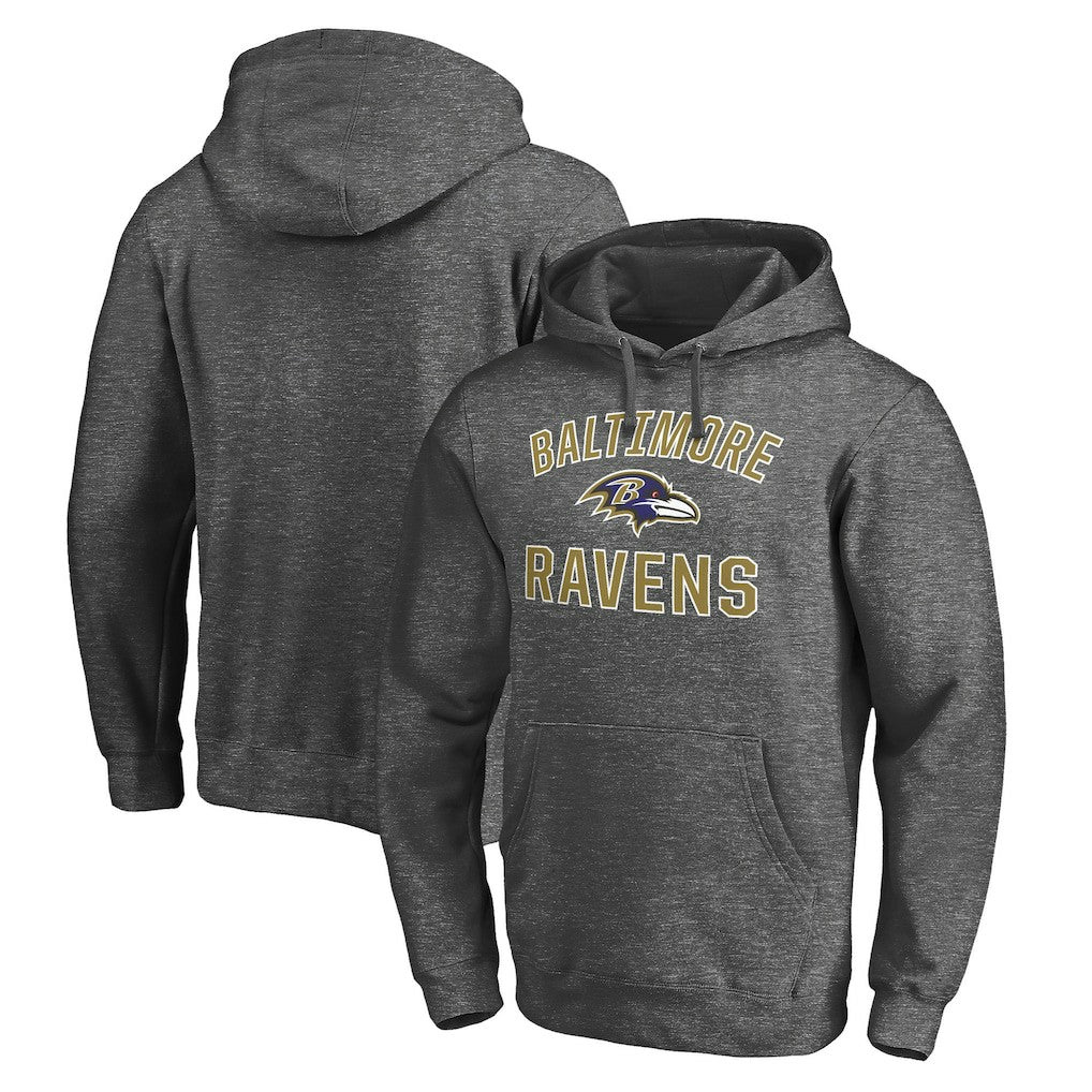 Baltimore Ravens Victory Arch Pullover Hoodie - Charcoal for sale