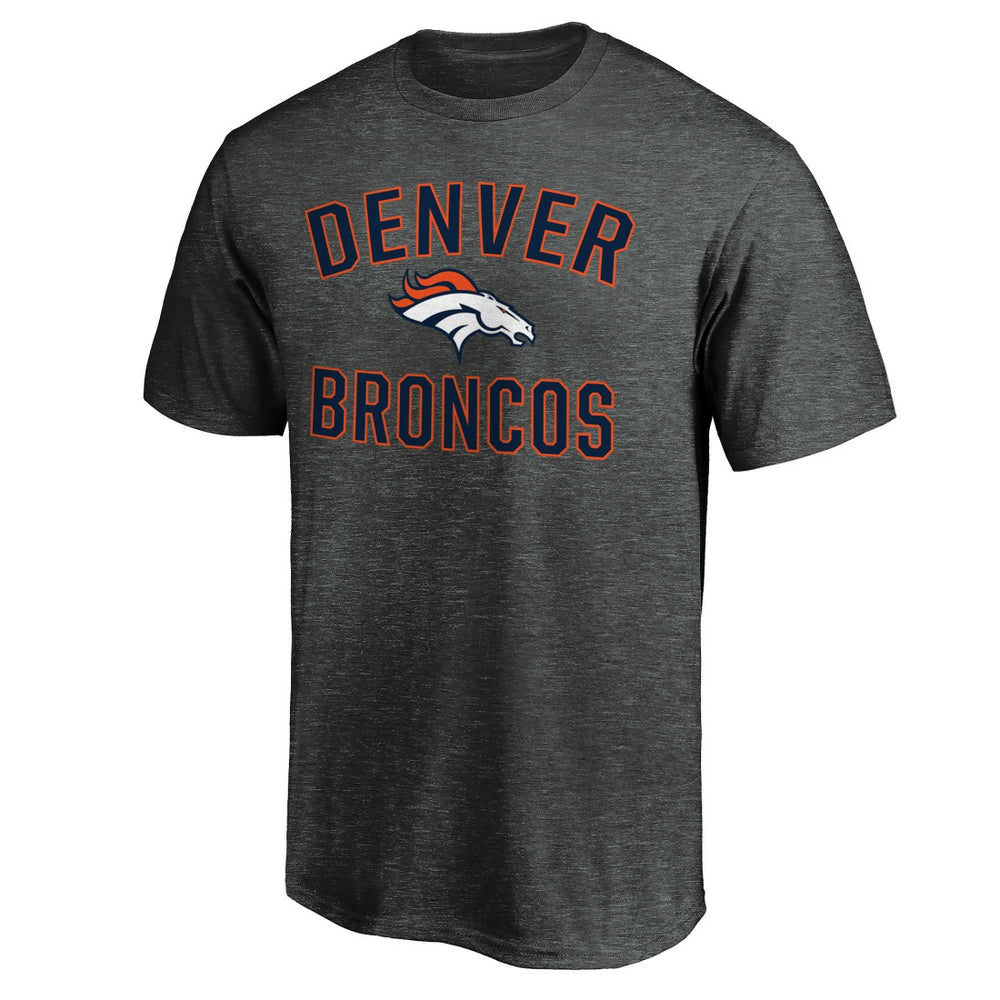 Denver Broncos Victory Arch T-Shirt - Heather Charcoal sale
