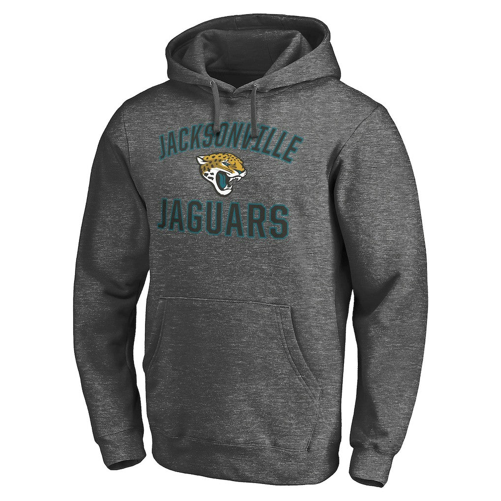 Jacksonville Jaguars Victory Arch Pullover Hoodie - Charcoal discount