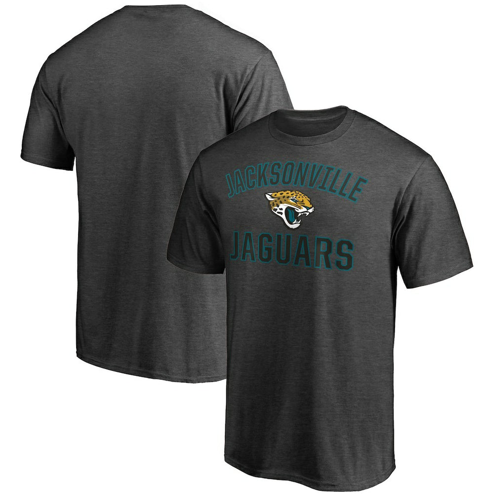 Jacksonville Jaguars Victory Arch T-Shirt - Heather Charcoal discount
