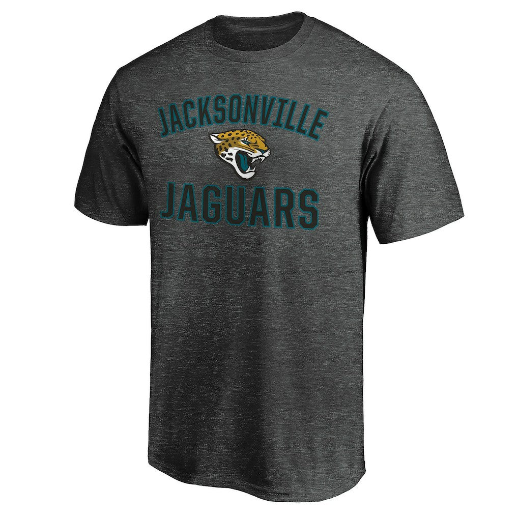 Jacksonville Jaguars Victory Arch T-Shirt - Heather Charcoal discount