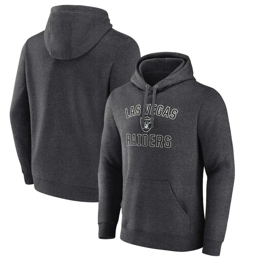 Las Vegas Raiders Victory Arch Pullover Hoodie - Charcoal outlet