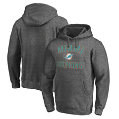 Miami Dolphins Victory Arch Pullover Hoodie - Charcoal sale