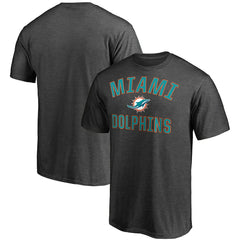 Miami Dolphins Victory Arch T-Shirt - Heather Charcoal outlet