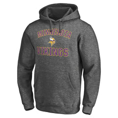 Minnesota Vikings Victory Arch Pullover Hoodie - Charcoal sale