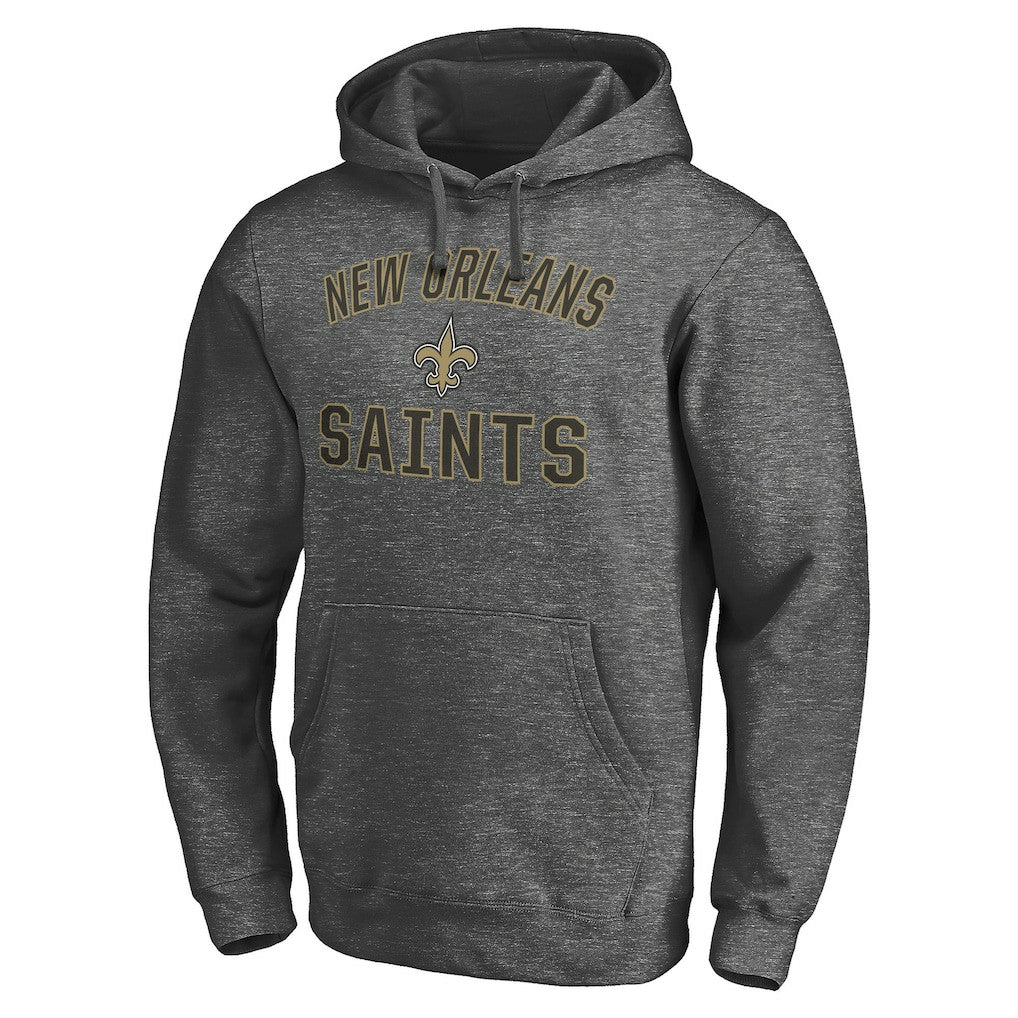 New Orleans Saints Victory Arch Pullover Hoodie - Charcoal outlet