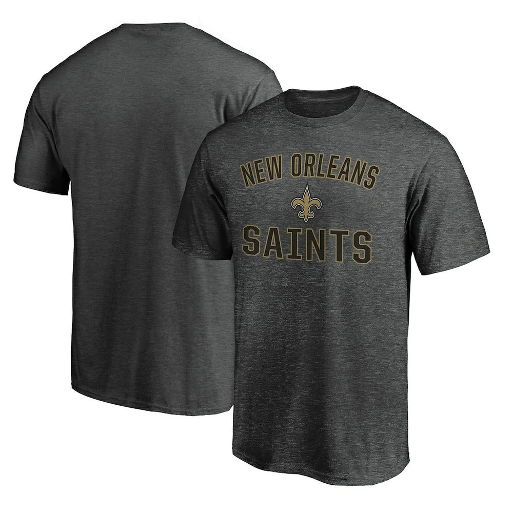 New Orleans Saints Victory Arch T-Shirt - Heather Charcoal on sale
