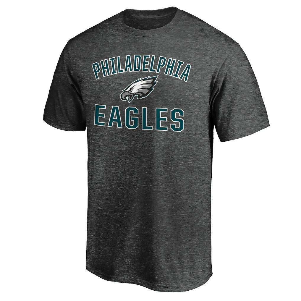 Philadelphia Eagles Victory Arch T-Shirt - Heather Charcoal for sale