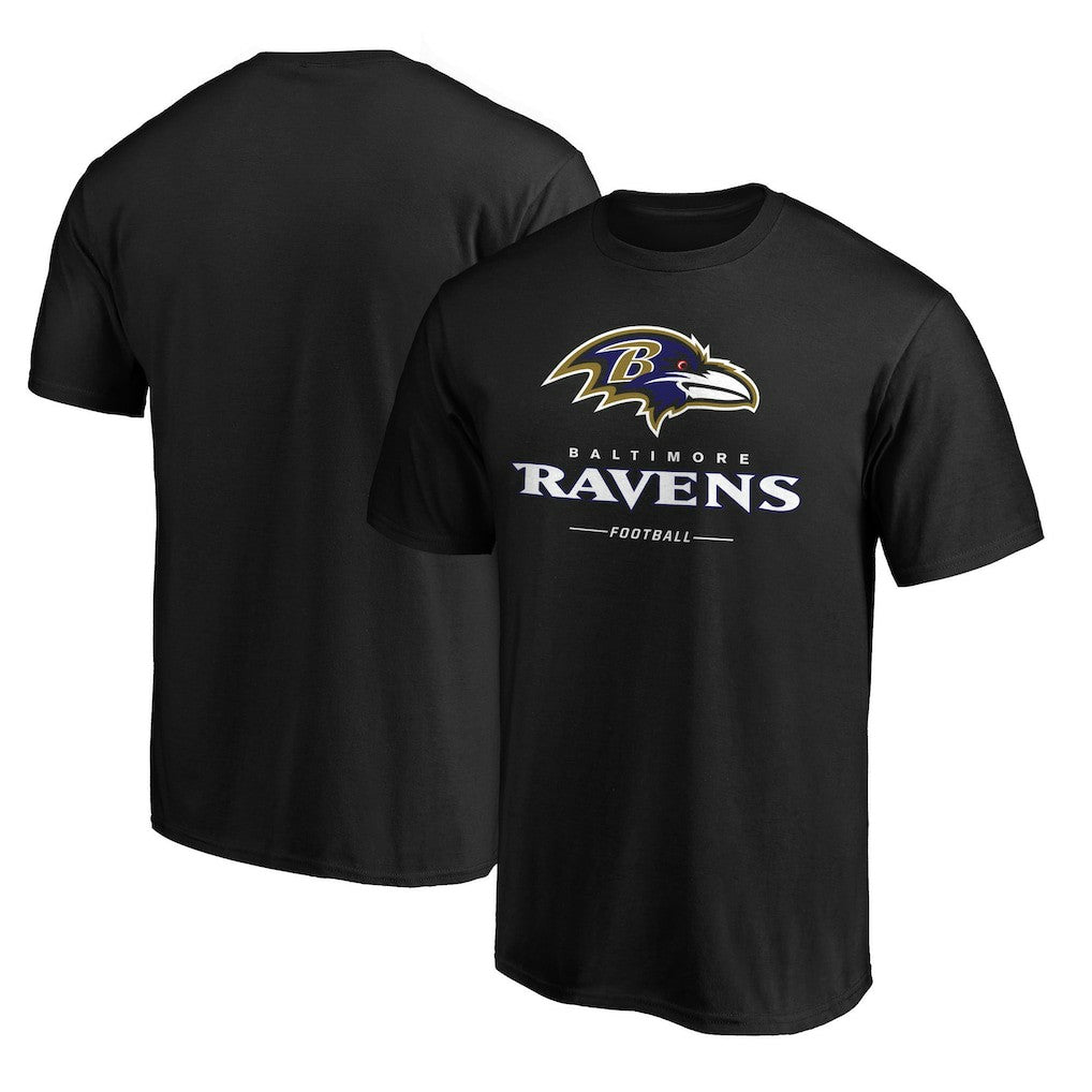 Baltimore Ravens Team Lockup T-Shirt - Black sale